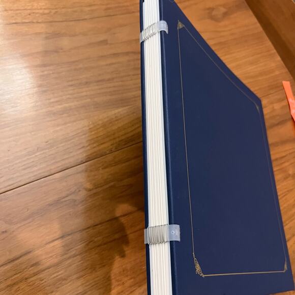 Creative Memories Album 12x12 Navy Blue New Open Package 15 Pages - Picture 6 of 8